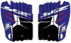 BLACKBIRD Dream Graphic 4 Radiátor Louver Grafikai Készlet Yamaha YZF-hez BLACKBIRD Vázak, idomok, kiegészítők Idomok, burkolat elemek