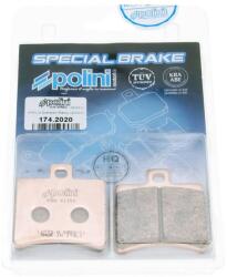 Polini szinter fékbetét - Aprilia SR50, Scarabeo, Baotian BT49QT Polini Futómű és fék alkatrészek Fékbetétek (tárcsafék)