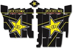 BLACKBIRD Rockstar Energy hűtőbordás grafikai készlet Honda CRF250R-hez BLACKBIRD Vázak, idomok, kiegészítők Idomok, burkolat elemek