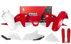 RACETECH Műanyag Készlet - Piros/Fehér Gas Gas EC/EC-F RACETECH Vázak, idomok, kiegészítők Idomok, burkolat elemek