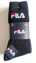 Fila tenisz zokni, fekete, F9505 modell, 39-42 méret, 6 pár (f9505/6)