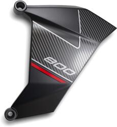 QJ-MOTOR SRT800 SRT800S Jobb első védőlemez, fekete N6, matricával QJ-MOTOR Vázak, idomok, kiegészítők Idomok, burkolat elemek
