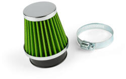 STR8 KN típusú légszűrő egyenes d. 50mm króm STR8 Motor alkatrészek Légszűrők Légszűrők (gyári, utángyártott)