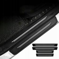 Chiny 4x Matricák Védőbetétek Az Autó Küszöbére Karbon Fólia