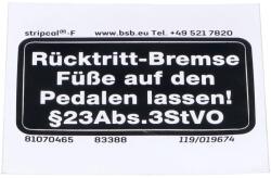 MOGA Keretes matrica méretei 53/27mm fekete-fehér Hercules, Prima, HR Hobby Riderhez MOGA Vázak, idomok, kiegészítők Idomok, burkolat elemek