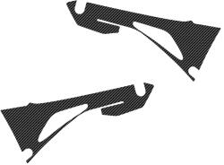 BLACKBIRD karbon hatású légszűrődoboz matrica Honda CRF250R/450R-hez BLACKBIRD Vázak, idomok, kiegészítők Idomok, burkolat elemek