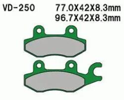 Power Force 4510A-KW6-9000 első fékbetét Kymco S9/BW50/NDINK Power Force Futómű és fék alkatrészek Fékbetétek (tárcsafék)