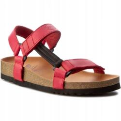 Scholl szandál Heaven lapos sarkú Piros 35-ös méret (PRS001CZERWONY35)