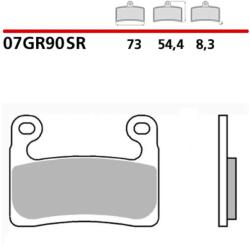 BREMBO Road/Sport Szintermetál Fékbetétek - 07GR90SR BREMBO Futómű és fék alkatrészek Fékbetétek (tárcsafék)