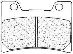 CL BRAKES utcai szinterezett fém fékbetétek - 2309A3+ CL BRAKES Futómű és fék alkatrészek Fékbetétek (tárcsafék)
