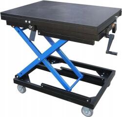  Ollós emelőasztal forgatható gumikerekekkel 68kg-ig 31x23x38cm (X0021JPAM9)