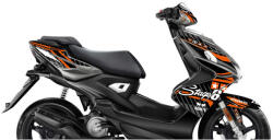 Stage6 Grafikai készlet Yamaha Aerox 2013 után Stage6 Narancs Stage6 Vázak, idomok, kiegészítők Idomok, burkolat elemek
