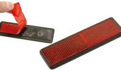 V PARTS 91x21 téglalap alakú piros prizma - öntapadós V PARTS Bicikli alkatrészek Kerékpáros kiegészítők Kerékpár világítások és visszaverők