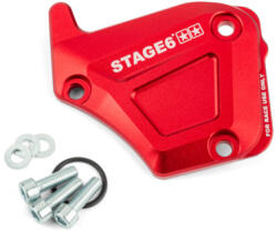 Stage6 Derbi 3882904040627545 olajpumpa fedél alumínium piros Stage6 Motor alkatrészek Olajfilterek, olajpumpák