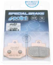 Polini szinter fékbetét - Benelli, Gilera, Piaggio Polini Futómű és fék alkatrészek Fékbetétek (tárcsafék)