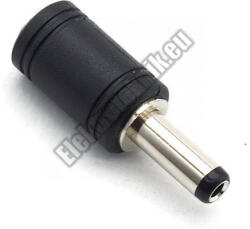  2033 DC adapter. DC dugó 5, 5x2, 1x14mm- DC aljzat 5, 5x2, 5mm
