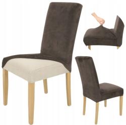 Ubieramy-meble Székhuzat Huzat Kakaóbarna Rugalmas Vastag Velúr (21WK)