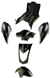 Standard Parts Burkolatkészlet 6 db. fekete Kymco Agility 50 / 125 (kétüléses) Standard Parts Vázak, idomok, kiegészítők Idomok, burkolat elemek