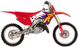 BLACKBIRD Grafikai készlet Blackbird Retro ülésborítással CR 125 / 250 átalakító készlet BLACKBIRD Vázak, idomok, kiegészítők Idomok, burkolat elemek