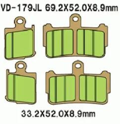 Wesrah VD-179JL fékbetét Wesrah Futómű és fék alkatrészek Fékbetétek (tárcsafék)