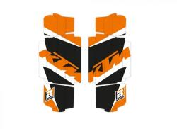 BLACKBIRD Dream 4 Radiátor Louver Grafikai Készlet - KTM SX/SX-F BLACKBIRD Vázak, idomok, kiegészítők Idomok, burkolat elemek