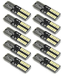 Autolife T10-4014-24SMD 10db-os - fehér - 12V CANBUS (19032) - autolife