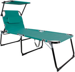 Linder Exclusiv Kerti Fekvőágy XXL Napellenzővel Aqua (MC4400AQSD)