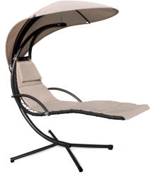 AGA Kerti függőágy tetővel Bézs (MR4402-BEIGE)