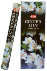 HEM Betisoare Parfumate HEM Ginger Lily - 15 g - Parfumul Trezarii Elegante - Incense Sticks - 1 Set