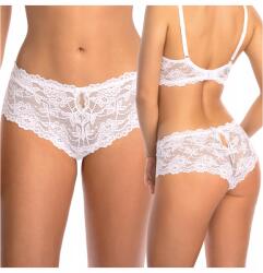 Róża Női Csipkés Bugyi Női Egyszínű Bugyi Carmen Fehér L