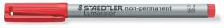 STAEDTLER Alkoholmentes marker, OHP, 1 mm, STAEDTLER "Lumocolor® 315 M", piros (315-2)