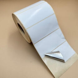  106x50mm termál transzfer gumiabroncs címke 1000 db/40gy EZÜST hát - extra erős ragasztó