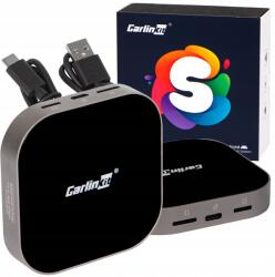 Carlinkit Tbox S2 4/64GB Adapter, Apple CarPlay és Android Auto, SIM-mel (78-447#)