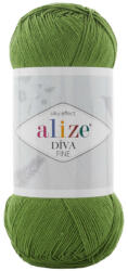 alize DÍVA FINE horgoló és kötőfonal - Zöld - 210