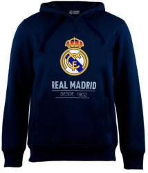  Real Madrid pulóver felnőtt kapucnis kék M