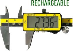 Microtech Дигитален шублер Microtech CertMet RECHARGE, IP54 - 150 мм, 0, 01 мм (141080112)