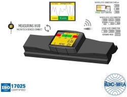 Microtech Дигитален хоризонтален високо прецизен машинен нивелир Microtech Computerized, Wireless+USB, 152110020 - 200 mm, 0.05 mm/m (152110020)