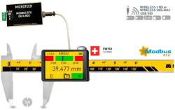 Microtech Дигитален шублер Microtech MODBUS RTU DataMet eFORCE - 200 мм, 0, 0005 мм, 1-20 N (141088020M)