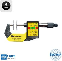 Microtech Electronic Дигитален микрометър за зъбни колела Microtech LARGE DISK DataMet - D35 мм, 100-125 мм, 0, 0001 мм (110781257)