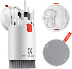 K&f Concept 20 az 1-ben tisztító szett, laptop, mobil, billentyűzet, fülhallgató