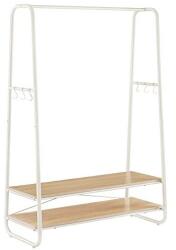 Vasagle Vállfaállvány, Vasagle, RGR112B01, rusztikus barna, 100x45x160 cm (RGR112B01)