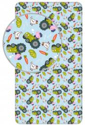 BrandMac Peppa malac Farming gumis lepedő 90x200 cm (BRM005143) - allegro