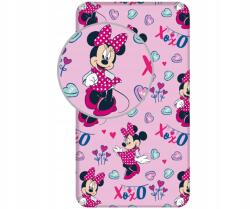 Jerry Fabrics Disney Minnie XoXo gumis lepedő 90x200 cm (19072)