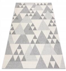 Dywany Łuszczów Zsinóros Szőnyeg 80x150 cm Háromszögek krém #B1310 (B1310)