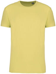 Kariban Férfi organikus rövid ujjú póló, Kariban KA3025IC, Lemon Yellow-M (ka3025icley-m)