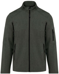 Kariban Férfi 3 rétegű softshell dzseki, Kariban KA401, Marl Green-M (ka401mgn-m)