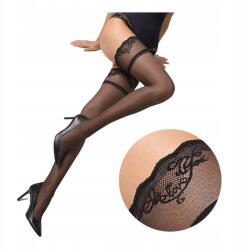 Marilyn Női harisnya 20 den önhordó csipke szexi Marilyn 1/2 Black (HHHCT25BL2)