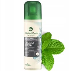 Farmona Herbal Care Frissítő Lábápoló Dezodor Spray Fekete Menta 150ml (5901887001461)