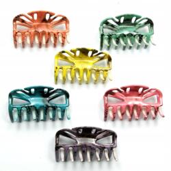  Hajcsatok hajcsipeszek, színes, 6 darabos készlet (0311-505 SAM)