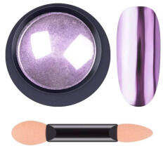 Total Pro Beauty Pudra pentru unghii efect oglinda mov 10gr
